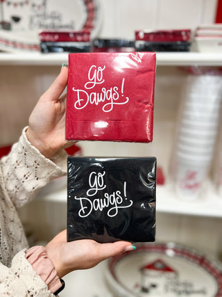 "Go Dawgs" Cocktail Napkins