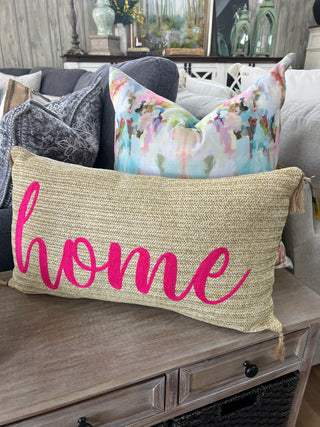 "Home" Pillow